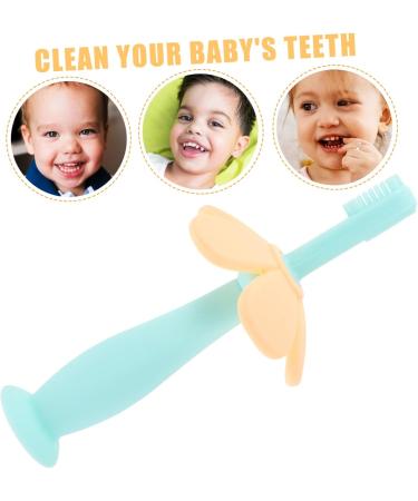 Frcolor 2-Pack Bristle Toothbrushes for Infants | Baby Training Oral Care Brush | Best Mund Care Toothbrush for Kids - Buy Online on GoSupps.com