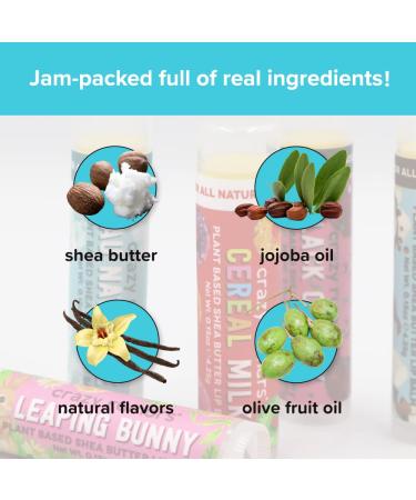 Crazy Rumors Barista Mix Lip Balm 4-Pack Mix (Amaretto French Vanilla Coffee Bean & Spiced Chai) 100% Natural Vegan Plant-Based Made in USA - Buy Online on GoSupps.com