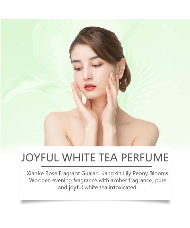 White Tea Perfume Eau De Toilette Spray Perfume for Women Long-Lasting Fragrance Refreshingly Elegant Serenity and Freshness Enhances Confidence & Releases Charm Dating Women's Perfume (2 Pcs) - Buy Online on GoSupps.com