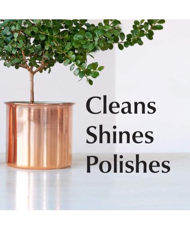 Wrights Copper and Brass Cream Cleaner - 8 Ounce - Gentle Tarnish Removal - Buy Online on GoSupps.com