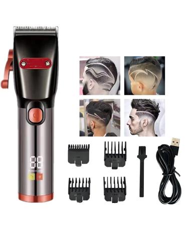 Mini Professional Hair Clippers - Cord/Cordless Beard Trimmer for Men | Rechargeable Electric Haircutting Kit - Buy Online on GoSupps.com