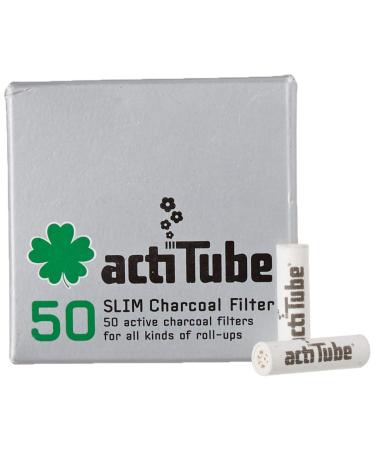 Tune Slim activated carbon filter 7.1mm 1 x 50 pieces