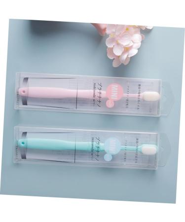 Frcolor Portable Toothbrush for Sensitive Gums | Soft Manual Brush for Adults & Couples | Ideal for Dental Prosthesis Cleaning - Buy Online on GoSupps.com