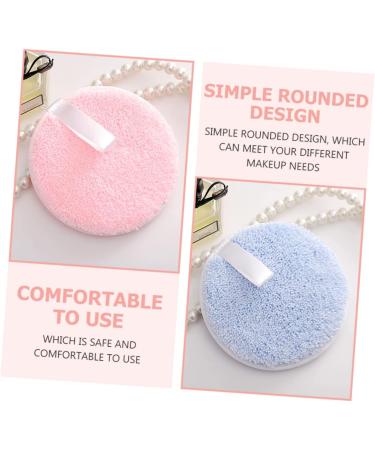 5pcs Round Cleansing Pads Puff Cosmetics Pad Girl Cosmetic Tool Woman Makeup Accessory Face Washing Pad Small Makeup Pad Makeup Tool Girl Makeup Pad Simple Rounded Makeup Pad/2071 12x12cm - Buy Online on GoSupps.com