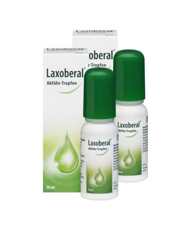 Laxoberal laxative drops - gentle and effective relief in the event of constipation with the active ingredient sodium picosulfate - 2 x 30 ml 30 ml (2 Pack)