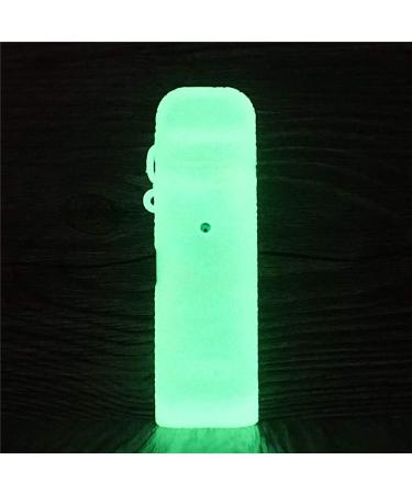 DSC-Market Texture Cover for Smok Novo 2 Case Silicone Sleeve Rubber Wrap Shield Fits for Smok Novo 1 or Novo 2 (Glow in The Dark)