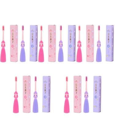 Healvian 20 STK children's toothbrush toothbrush for children toothbrush after the birth dental toothbrush ergonomic toothbrush ergonomic handle handbook travel accessories nylon