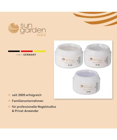 Shop UV Gel Set - 3 x 5ml Base Building & Sealing Gel | Fast International Shipping - Buy Online on GoSupps.com