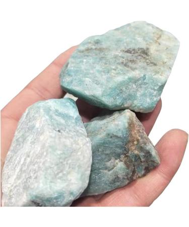 HYCYYFC Wholesale Raw Natural Crystal Stone Amazonite Rough Gemstone 80g-200g (Color : 130g-155g 1pc) - Buy Online on GoSupps.com