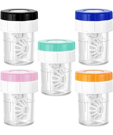 Sibba 5pcs Contact Lens Case - Portable Rotary Cleaner for Daily Use | International Shipping Available - Buy Online on GoSupps.com