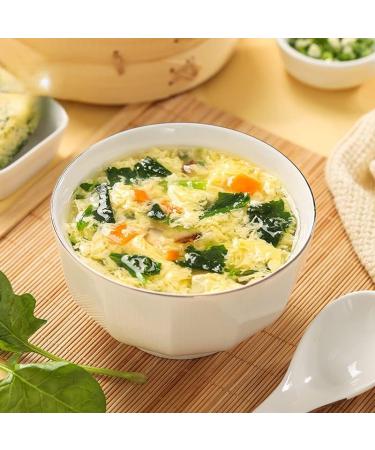 Instant Vegetable Soup Wild Green Wakame Tomato Soup Seaweed Corn Mushroom Fresh Vegetables 6g/Bag No GMO Healthy Nutritious Soup Variety Flavor Ready-to-Eat Breakfast (Mixed Flavors 10bag) Mixed flavors 10bag - Buy Online on GoSupps.com