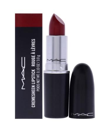 MAC Cremesheen Lipstick - Brave Red Lipstick Women 0.1 oz Brave Red 1 Count (Pack of 1) - Buy Online on GoSupps.com