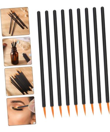 Gogogmee 100pcs Disposable Eyeliner Brush Eye Makeup Brush Eyeliner Applicator Cosmetic Brush Black Plastic - Buy Online on GoSupps.com