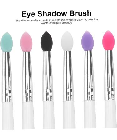 FOMIYES 12 PCS Eye shadow brush gel eyeliner brush silicone lip brush makeup applicator eye crease brush - Buy Online on GoSupps.com
