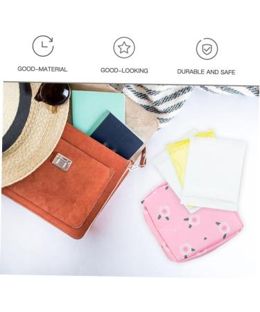 Lurrose 4pcs Napkin Storage Bag Pouch - Menstrual Pad & Lipstick Organizer for Girls & Teens - Buy Online on GoSupps.com
