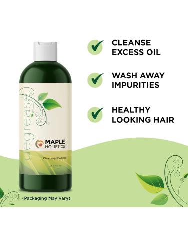 Deep Cleansing Oily Hair Shampoo with Purifying Essential Oils - Clarifying Formula for Greasy Hair and Dry Scalp - Ideal Oily Scalp Toner - Buy Online on GoSupps.com