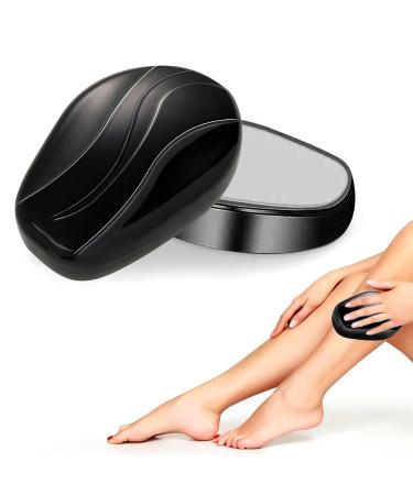 Nano Hair Remover Hair Removal Without Shaving Crystal Hair Remover for Women and Men Hair Removal Device (Black)