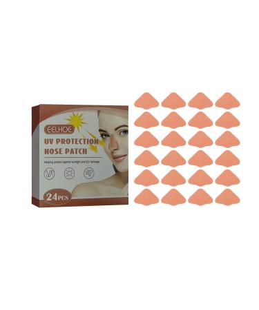 Sun protection Applicator UV nose protection outdoor outdoor nose skin patch nose plaster outdoor sun protection nose nose sun protection nose protection for men and women sports browns 1PC