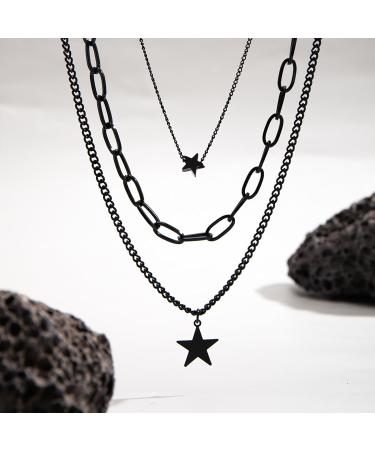 Stylish Oralgos Pentastar Necklace for Women - Versatile Alloy Collarbone Chain Jewelry - Buy Online on GoSupps.com