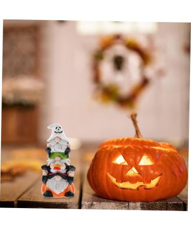 CIMAXIC Dwarf Statue Ornament Garden Gnomes Statues Decor for Halloween Prop for Halloween Gnome Decor Resin - Buy Online on GoSupps.com