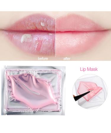 15 Pcs Collagen Crystal Lip Care Mask | Plumping & Moisturizing | Home Use | International Shipping - Buy Online on GoSupps.com