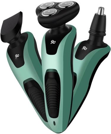 OUSIKA Electric Shaver for Men | Multi-Function USB Rechargeable Beard Trimmer & Hair Cutter | Professional Electric Razor - Buy Online on GoSupps.com