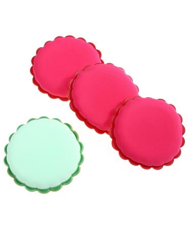 Buy Beaupretty 4pcs Sun Flower Puff Body Sponge & Cosmetic Applicator - Wet & Dry Makeup Puff & Elastic Hair Ties - International Shipping Available - Buy Online on GoSupps.com