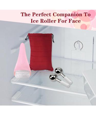 Optimized Sleeping Bag for Ice Roller & Face Massage - Keep Your Ice Rollers Clean & Cold - Multi-Purpose Insulated Bag for Cold Eye Masks - Buy Online on GoSupps.com