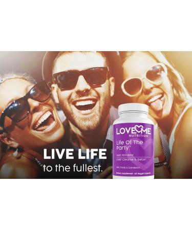 Love Me Nutrition Liver Supplements - Immune Support & Detoxification - Non-GMO - 60 Cap - Buy Online on GoSupps.com