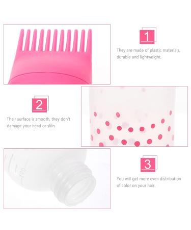 3PCS Hair Dye Bottle Set - Root Comb & Applicator for Salon Quality Dyeing - Perfect for Home Use & International Shipping - Buy Online on GoSupps.com