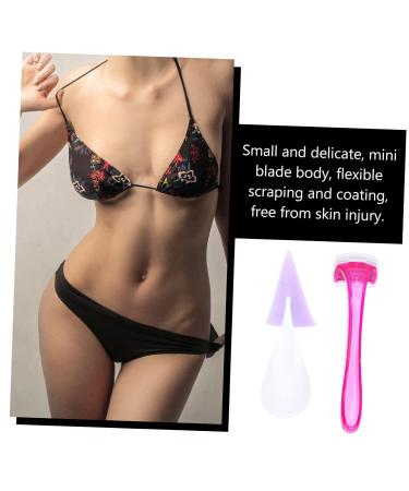 WOONEKY Women's Bikini Trimmer Set - Electric Facial Razor & Shaver for Intimate Areas | 7x6cm ABS Sorted Colors - Ideal for Smooth Precise Grooming - Buy Online on GoSupps.com