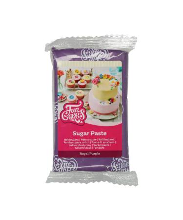 Funcakes Rollfondant Royal Purple: easy to use smooth flexible soft and flexible perfect for decorating cakes.Gluten-free 250 g - Buy Online on GoSupps.com