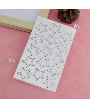 6 Sheets Star Rhinestone Face Stickers - Self-Adhesive Eye Makeup Gems for Women | Sparkling Face Jewels for Parties & Festivals - Buy Online on GoSupps.com