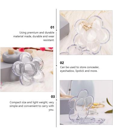 DECHOUS Bo te de Maquillage Vide 10 Pi ces 6 Compartiments Motif Fleur de Prunier pour Correcteur et Rouge L vres Voyage Rechargeable - Buy Online on GoSupps.com