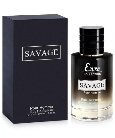 Savage Pour Homme Cologne for Men Natural Spray Masculine Scent Wonderful Fragrance Gift Eau De Parfum for Daily Use 3.3 Fluid Ounce 100.0 milliliters Savage 3.4 Fl Oz (Pack of 1) - Buy Online on GoSupps.com