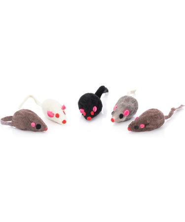 Elanox 10 Set Spielm us Cat Toys - Plastic-Free Bell Included Assorted Mix for All Cat Breeds - Buy Online on GoSupps.com