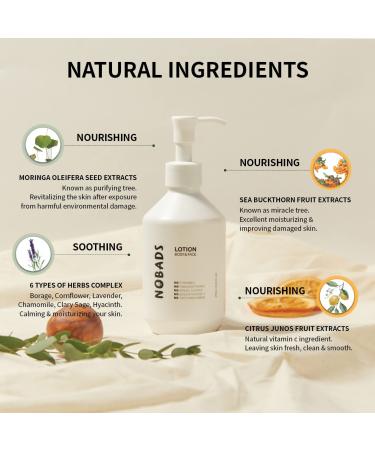 Buy Nourishing Lotion - Natural Paraben-Free Moisturizer for All Skin Types | Safe for Family - Buy Online on GoSupps.com