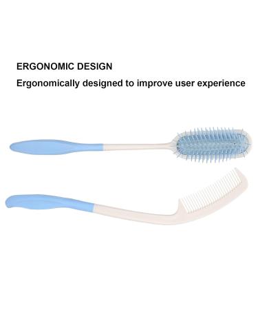 Ergonomic Long Handle Comb for Elderly & Disabled - Comfort & Massage Relief - Buy Online on GoSupps.com