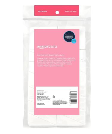 Amazon Basics Cosmetic Foam Wedges 32 Count - Pack of 1 | Makeup Sponge Applicators - Buy Online on GoSupps.com