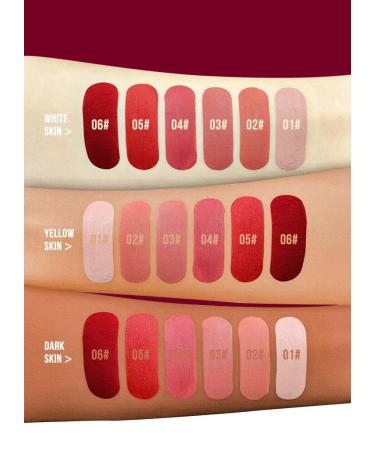 Buy 3PCS Lip Glaze Set - Matte Lipstick & Velvet Lip Gloss | Long Lasting & Moisturising Lip Makeup - International Shipping Available - Buy Online on GoSupps.com