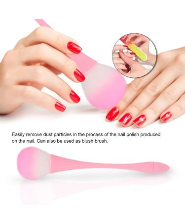 Aluminum Soft Cleaning Brush with Aluminum Handle for Removing Acrylic UV Gel Powders - Buy Online on GoSupps.com