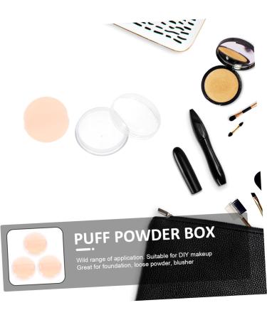 minkissy 6 Sets Loose Powder Box with Puff Makeup Puffs Loose Sponge Makeup Powder Container Portable Loose Powder Container Makeup Container Korean Makeup Make up Pp Empty Toner - Buy Online on GoSupps.com