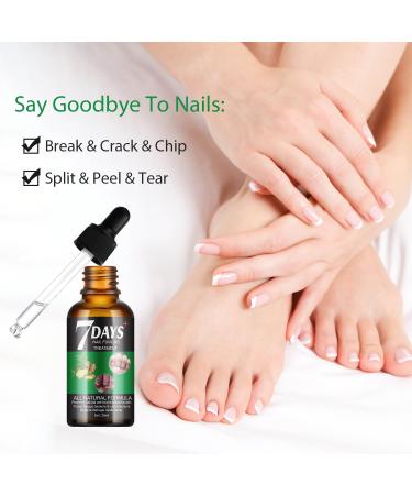 Nail Growth Serum with Ginger Extract - Repair & Strengthen Beautiful Nails | 30ml International Shipping - Buy Online on GoSupps.com