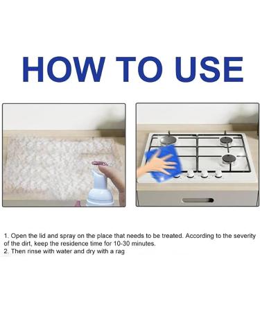 Caduola Japanese Multi-Purpose Cleaner Spray Kitchen Foam Cleaner Multi-Purpose Foam Cleaner Bubble Grease Remover Cleaner All-Around Kitchen Cleaning Foam (2 PCS) - Buy Online on GoSupps.com