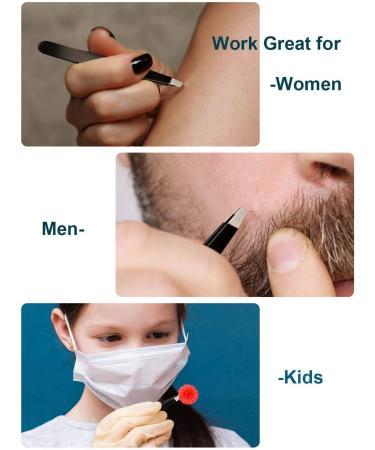 OMIRO 20X Magnifying Mirror and Eyebrow Tweezers Kit with Suction Cups - Travel Set - Buy Online on GoSupps.com