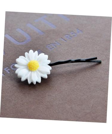 FRCOLOR Set of 6 Girls Hair Bobbles Wedding Hair Clips Hair Accessories for Wedding Daisy Hair Clips for Wedding Flower Clips for Hair Scrunchie Daisy - Buy Online on GoSupps.com