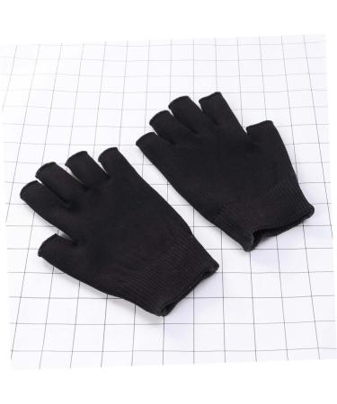 POPETPOP Moisturizing Hand Gloves 1 Pair Black Gloves Moisturizing Gloves Hydrating Glove Spa Glove Mositurizing Fingerless Glove Mositurizing Glove Gel Gloves Whitening Apparel - Buy Online on GoSupps.com