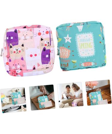 Gleavi 2-Hour Storage Bag for Women | Versatile Handbag with Taping & Menstrual Inserts Storage - Perfect Makeup & Accessory Organizer - Buy Online on GoSupps.com