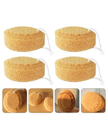 Beaupretty Bath Scrubber & Cleaning Sponge Set - 4PCS Foam Loofah for Shower & Bath Cleaning - Buy Online on GoSupps.com