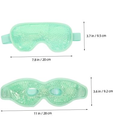 Healvian 2Pcs Cold Eye Mask Cooling Eyepatch Eye Cooling Mask Ice Gel Mask Gel Eye Mask Cold Puffiness Compress Ice - Buy Online on GoSupps.com